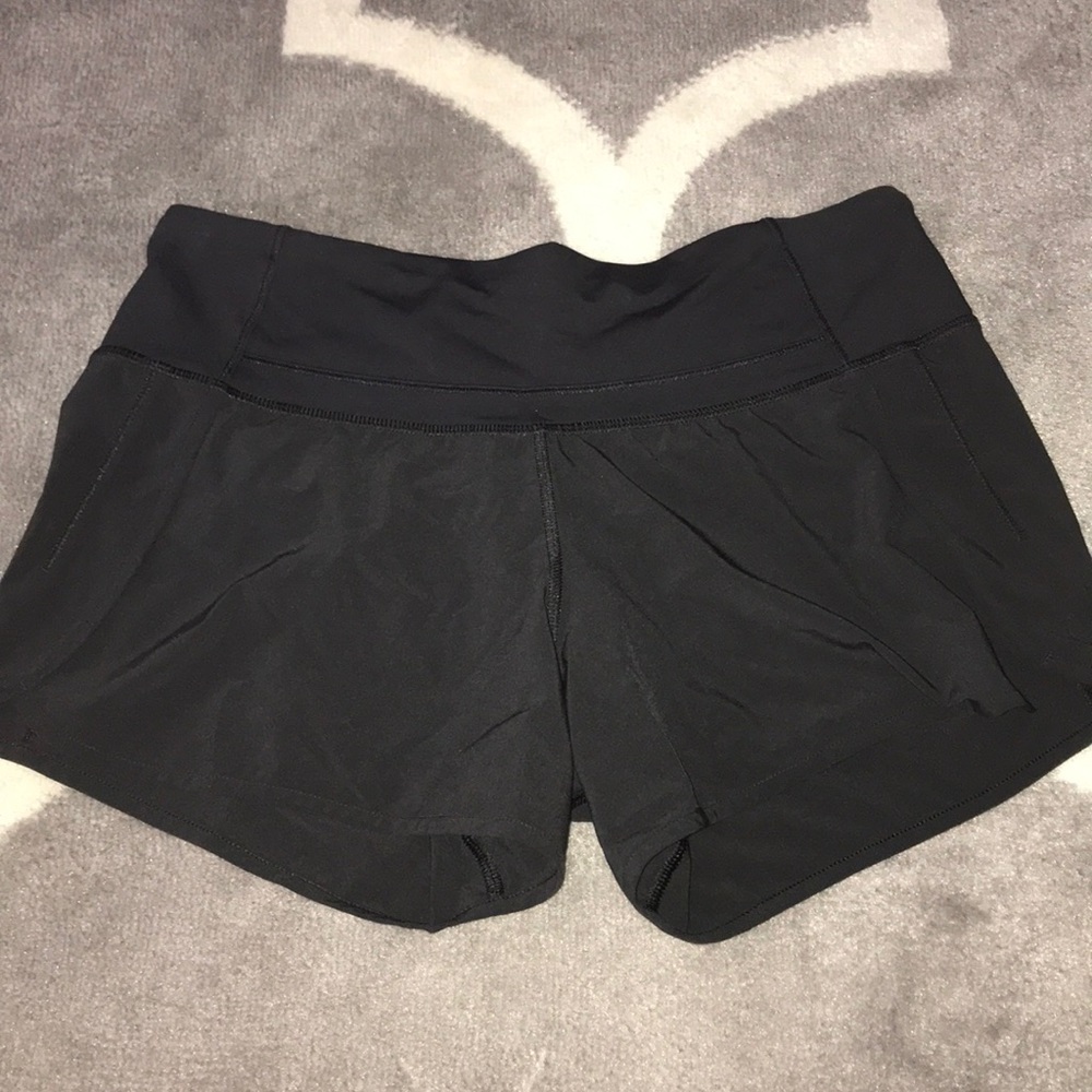 lululemon speed shorts size 6